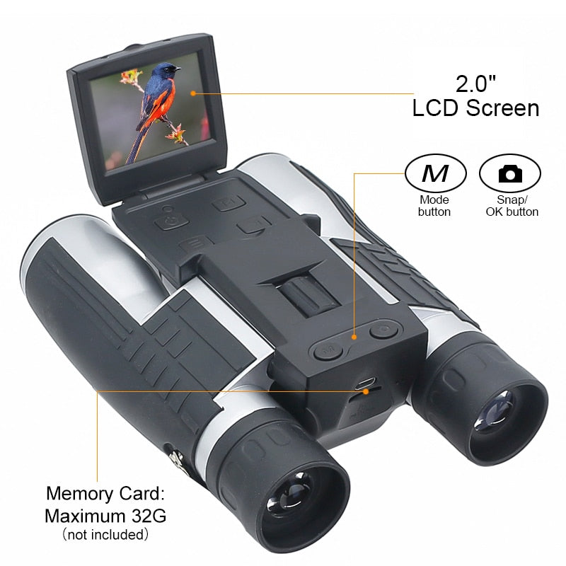 HD 500MP Digital Camera Binoculars