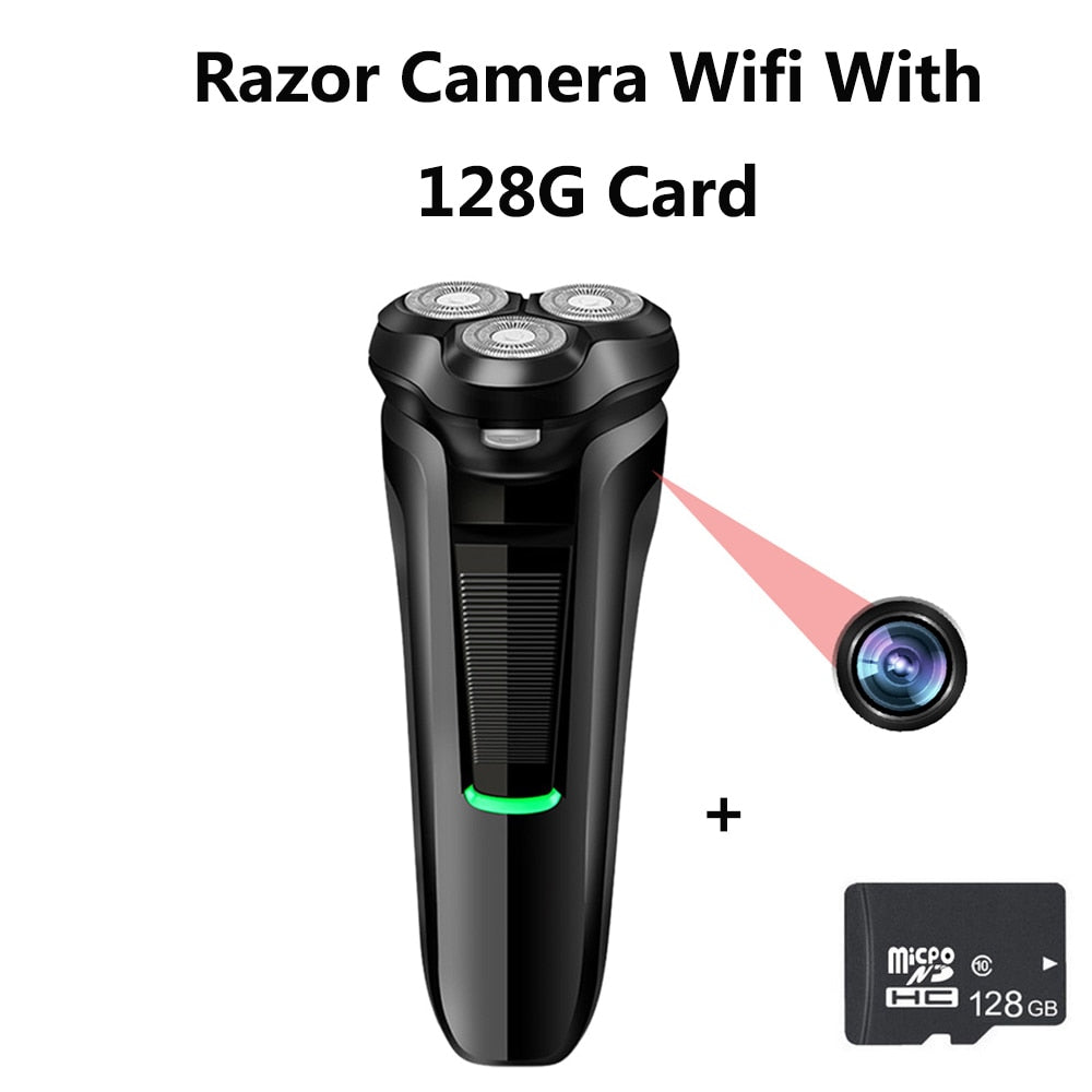 Electric Razor Mini Wifi Camera