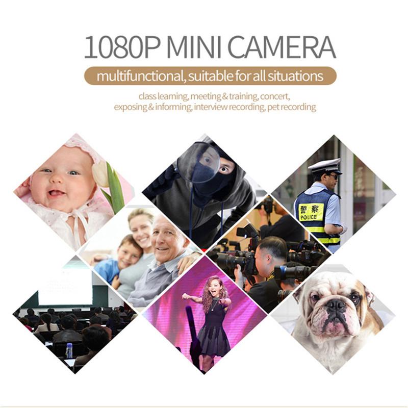 SQ11 HD 1080P Car Home CMOS Sensor Night Vision Camcorder Micro Camera