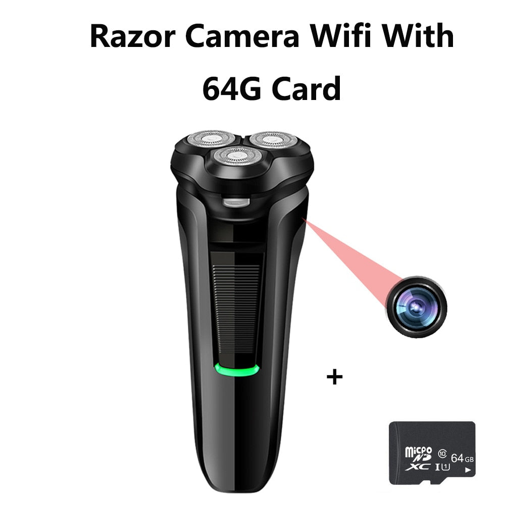 Electric Razor Mini Wifi Camera