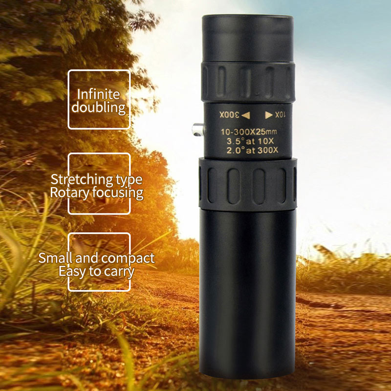 10-300X Zoom HD Portable Strong Binoculars